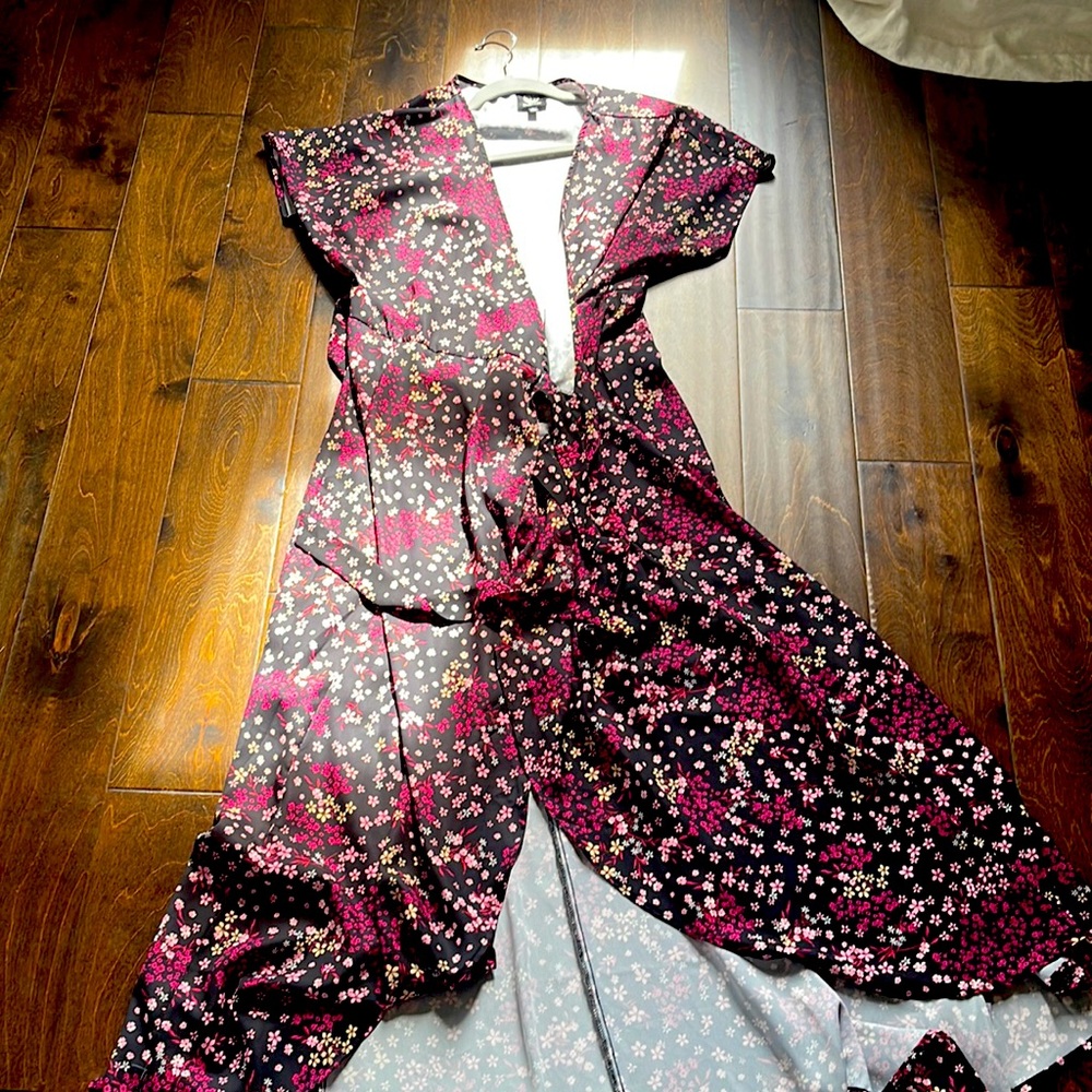 Babeau wrap dress